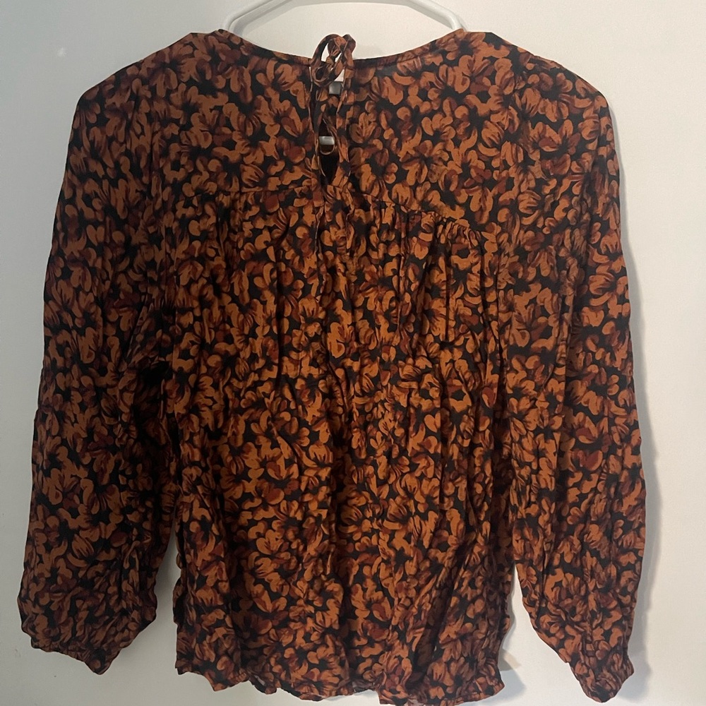 Flowery Blouse